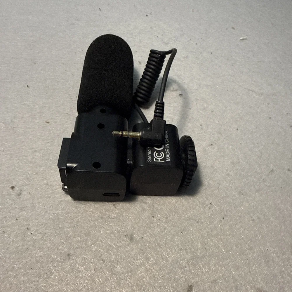 Stereo Microphone ~‎ Model M101 ~ Replacement Camcorder Video Camera M 101